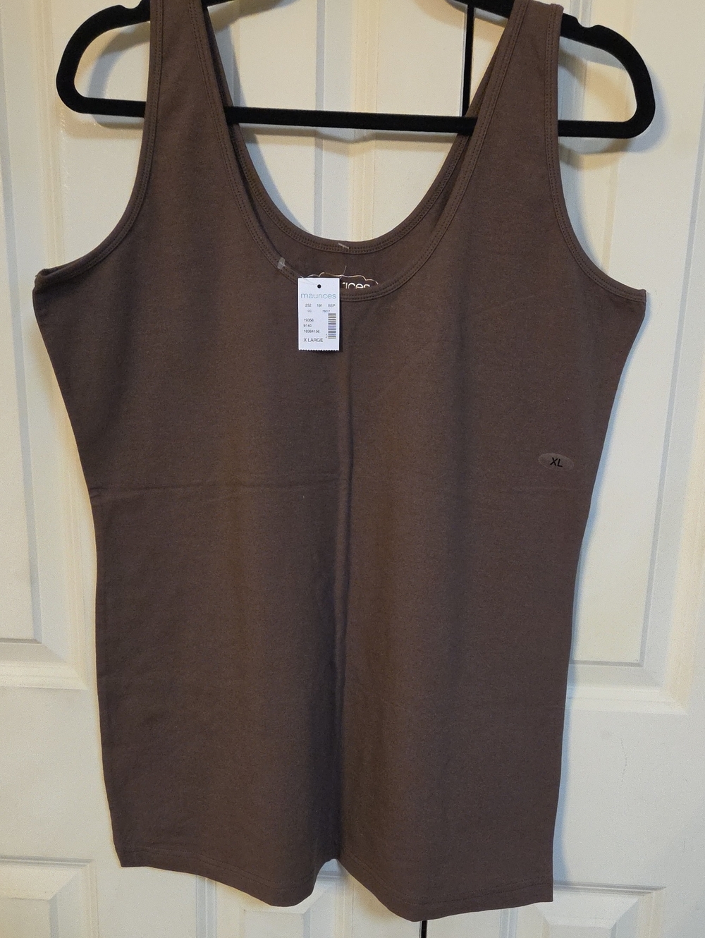 Maurices Brown Scoop Neck Tank Top